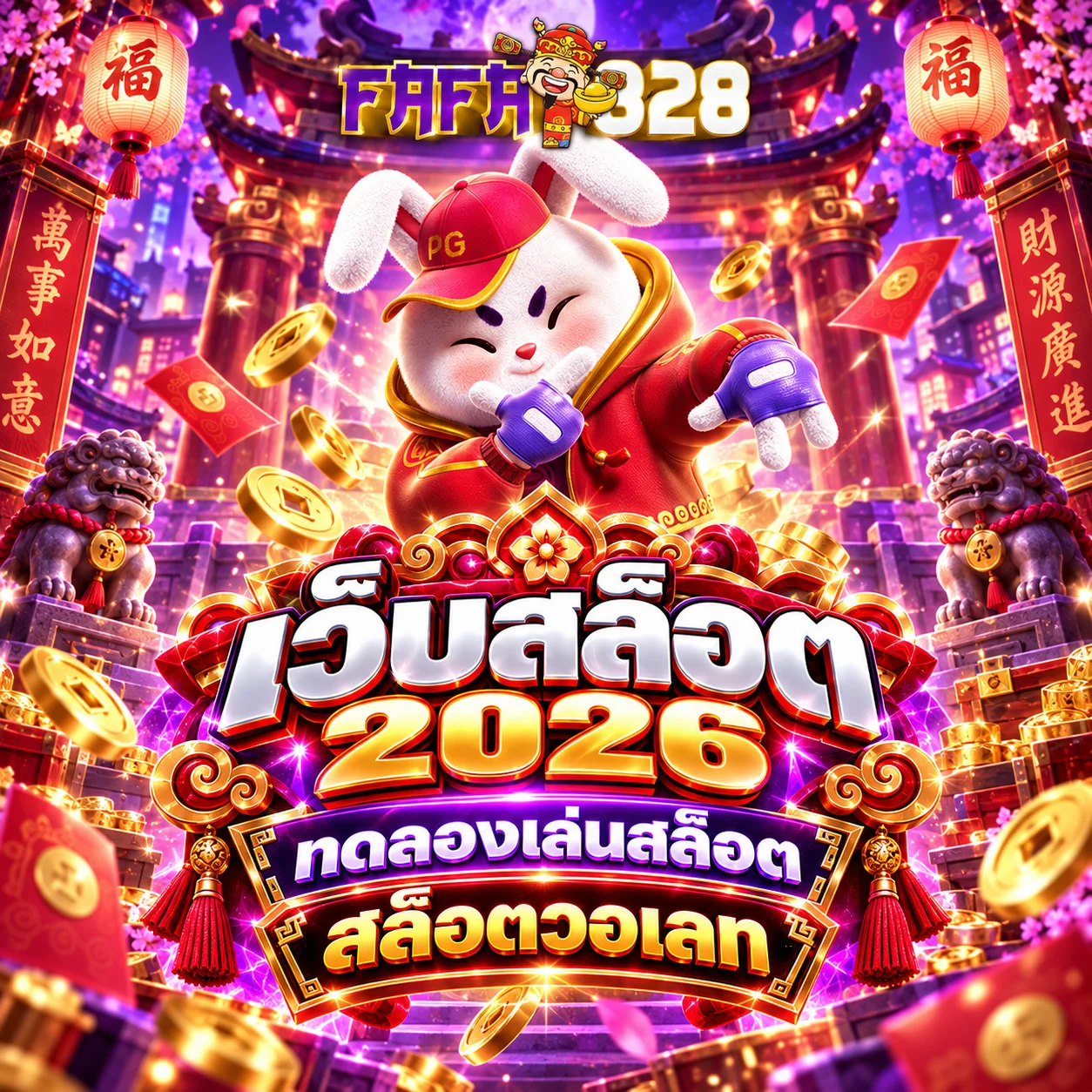 FAFA828 เว็บสล็อต 2026 ทดลองเล่นสล็อต สล็อตวอเลท สล็อต PG ฝากถอนออโต้